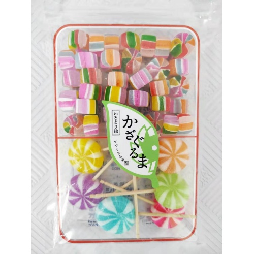 京都彩妆风车系列手工饭盒糖100g*10盒/件