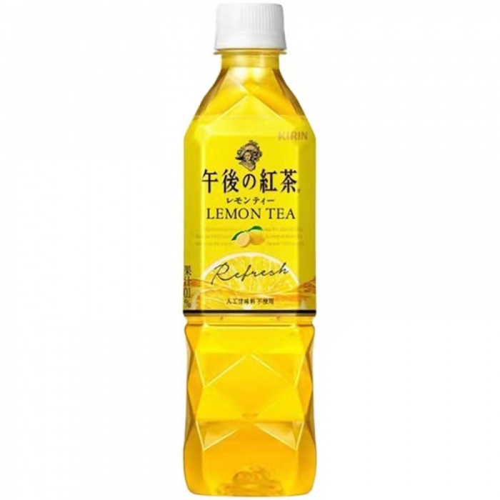 麒麟午后红茶柠檬味红茶饮料500ml*24瓶/件