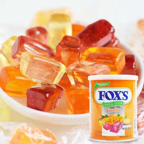 FOX'S什锦水果味糖果180g*12罐/件