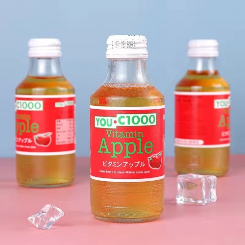 YOU.C1000苹果汁碳酸饮料140ml*30瓶/件