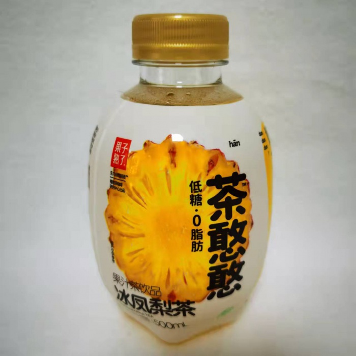 茶憨憨冰凤梨茶饮品500ml*12瓶/件