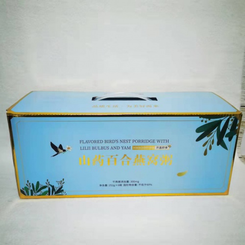浅尝幸福-山药百合燕窝粥（252g*6碗）*6提/件