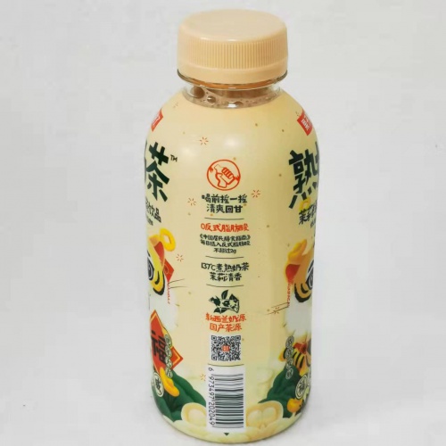 果子熟了熟奶茶茉莉绿茶味奶茶饮料450ml*15瓶/件