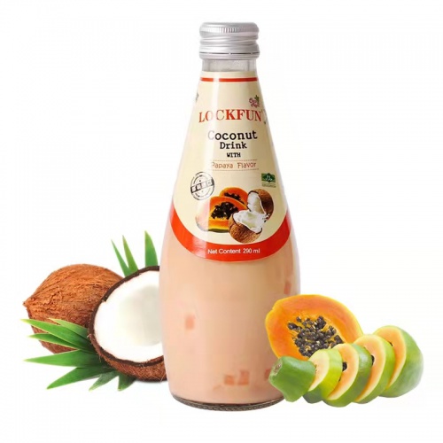 乐可芬椰子饮料木瓜味290ml*12瓶/件
