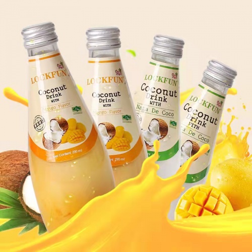 乐可芬椰子饮料芒果味290ml*12瓶/件