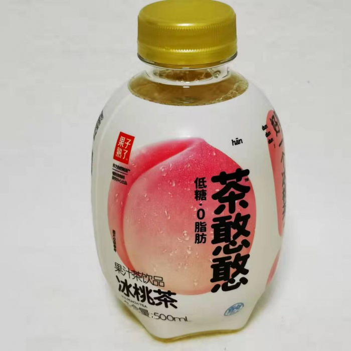 茶憨憨冰桃茶饮品500ml*12瓶/件