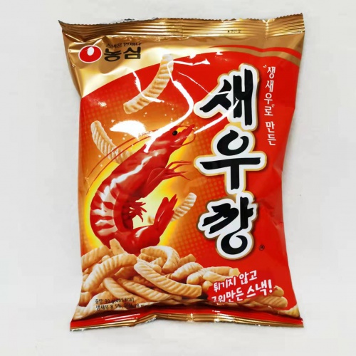 农心鲜虾条膨化90g*20包/件