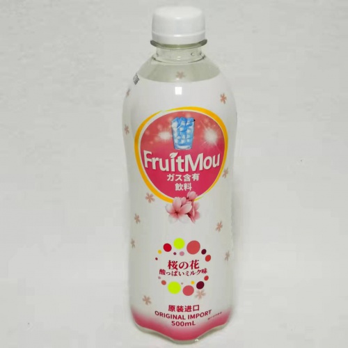 果乐吩含气樱花酸乳味饮料500ml*24...