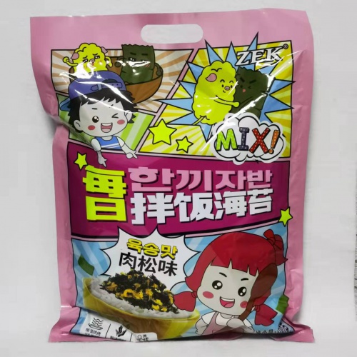 ZEK每日肉松味拌饭海苔（内装独立包） 100g*16袋/件