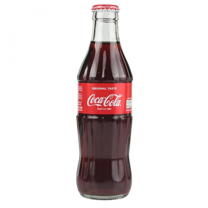 泰国复古可口可乐碳酸饮料250mL*24瓶/件