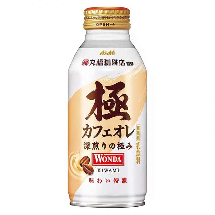 朝日极度深煎牛奶咖啡饮料260ml*24罐/件