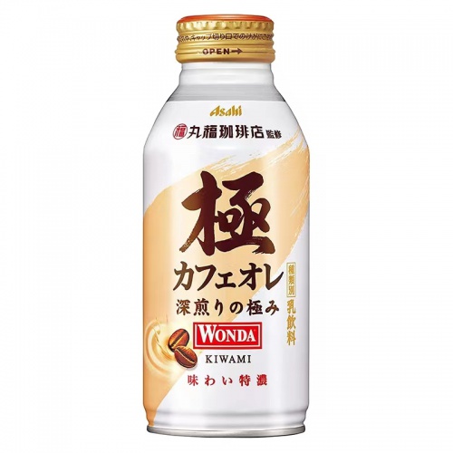 朝日极度深煎牛奶咖啡饮料260ml*24...
