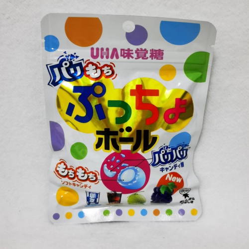 UHA味觉系列水果夹心软糖50g*12包...