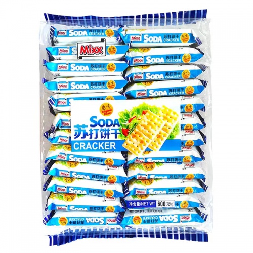 Mixx SODA原味苏打饼600g*12包/件