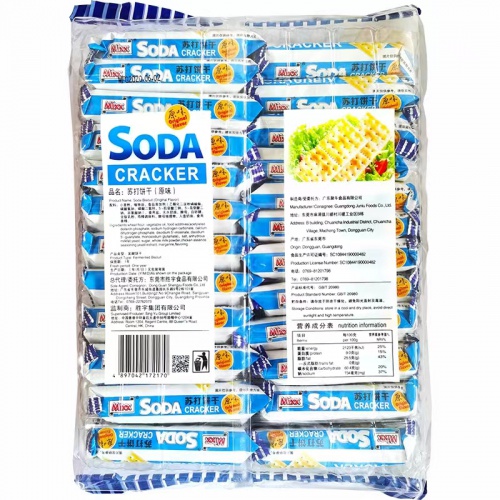 Mixx SODA原味苏打饼600g*12包/件