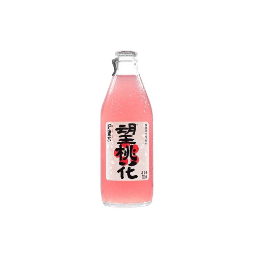 好望水望桃花白桃味气泡饮料300ml*2...