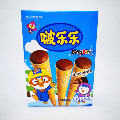 啵乐乐冰淇淋型饼干（巧克力味） 53.4...
