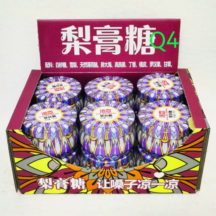 洽恋梨膏糖（Q4）110g*12罐/组