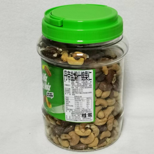 丹帝盐焗什锦果仁908g*6罐/件
