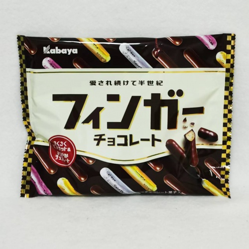 卡巴雅巧克力涂层饼干棒101g*16包/件