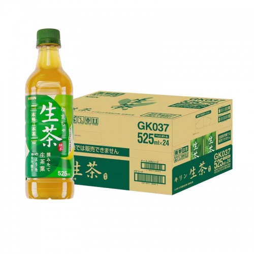 麒麟生茶绿茶饮料525ml*24瓶/件