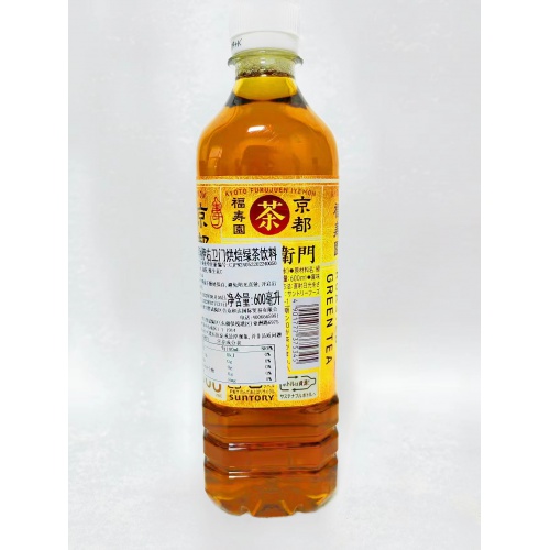 三得利伊右卫门烘焙绿茶饮料600ml*24瓶/件
