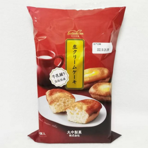 丸中奶油味蛋糕糕点（29g*6）174g*9包/件