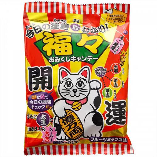 八尾招财猫幸运糖果54g（含纸包装60g)）*10包 /件