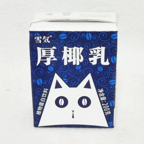 雪気厚椰乳植物蛋白饮料200g*24支/件