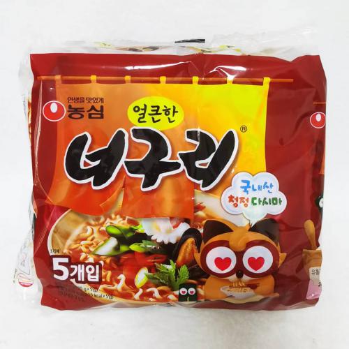 农心辣味乌龙面多连包600g（120g*...