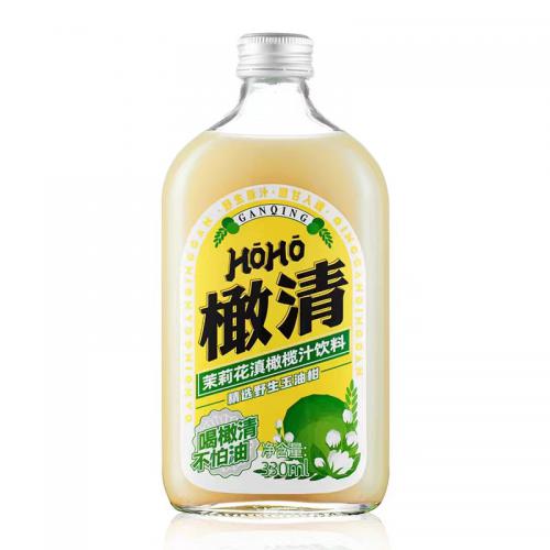 橄清HOHO茉莉花滇橄榄汁饮料330ml...