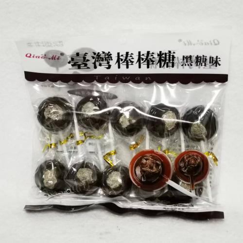 巧觅黑糖棒棒糖 140g（14g*10）...