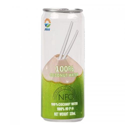 九日冰祖100%罐装椰子水320ml*6罐*4组/件