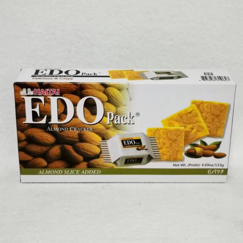 EDO pack扁桃仁饼干133g*18盒/件