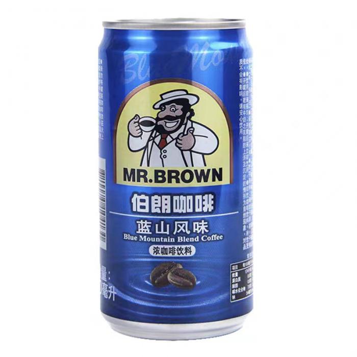 伯朗蓝山味咖啡饮料240ml*24罐/件