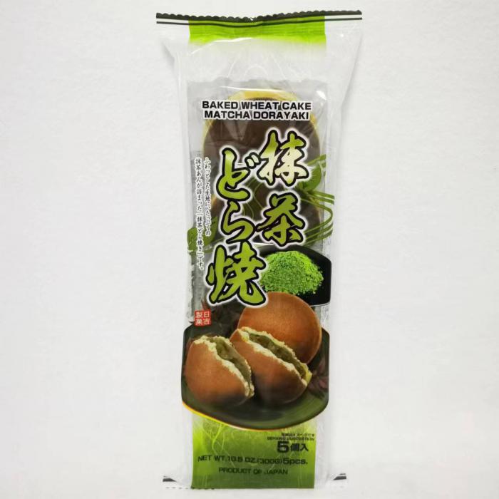 日吉制果铜锣烧抹茶味（5个入）300g*12袋/件