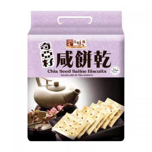 美味栈奇亚籽咸饼干(16包入）400g*...