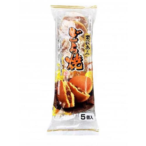 日吉制果铜锣烧板栗味（5个入）300g*12袋/件