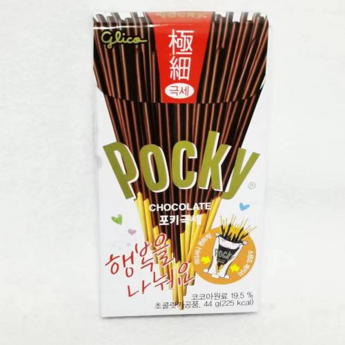 韩国海太格力高极细巧克力味涂层饼干44g*40盒/件