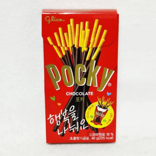 韩国海太格力高原味巧克力涂层饼干46g*40盒/件