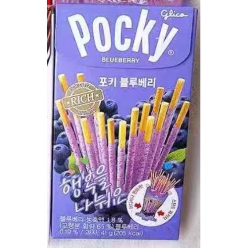 韩国海太格力高蓝莓味涂层饼干41g*40盒/件