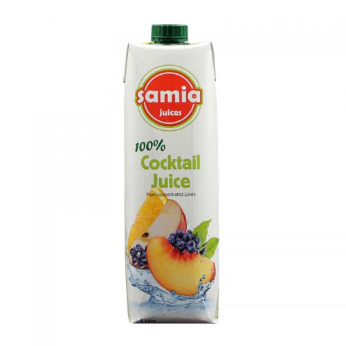 SAMIA塞美娜100%复合果汁饮料1L*12瓶/件