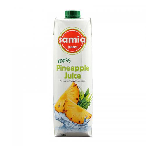 SAMIA塞美娜100%菠萝汁饮料1L*12瓶/件