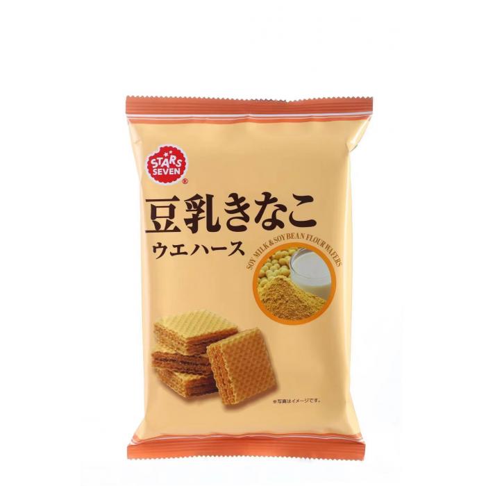 STARS SEVEN(星七牌）豆乳味威化饼干75g*24包/件