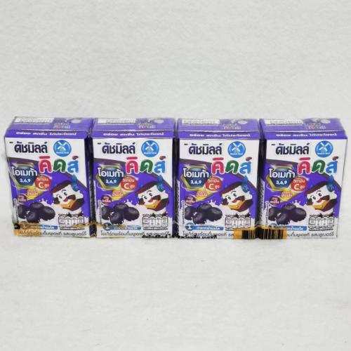 （国际版）达美蓝莓味酸奶饮品90ml*4支*12排/件