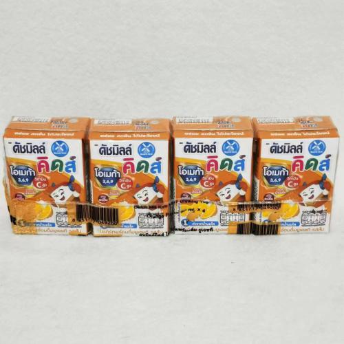 （国际版）达美橙味酸奶饮品90ml*4支...