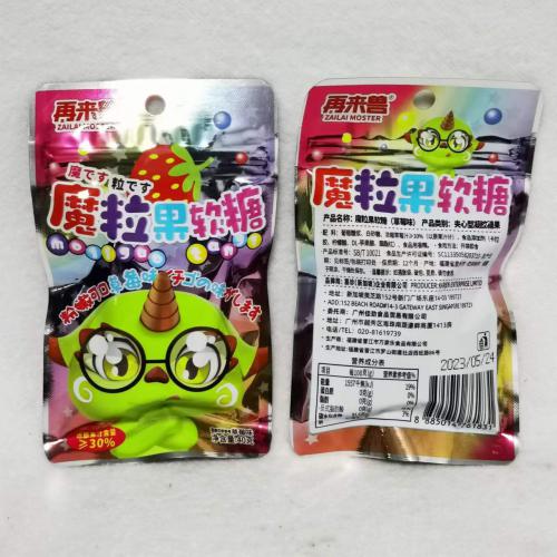 再来兽魔粒果软糖（草莓果味）40g*12...