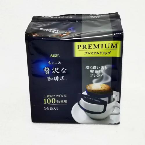 AGF挂耳袋装咖啡14袋入（蓝灰袋）11...