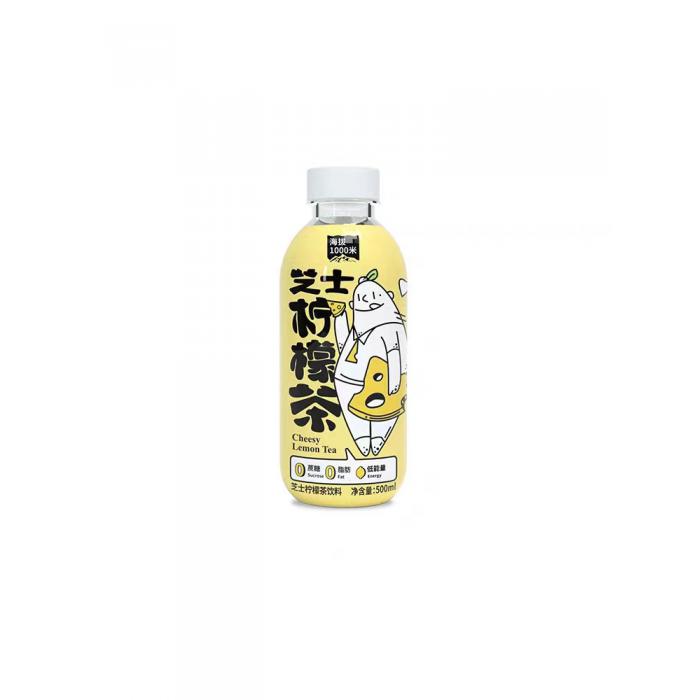 海拔1000米芝士柠檬茶饮料500ml*15瓶/件