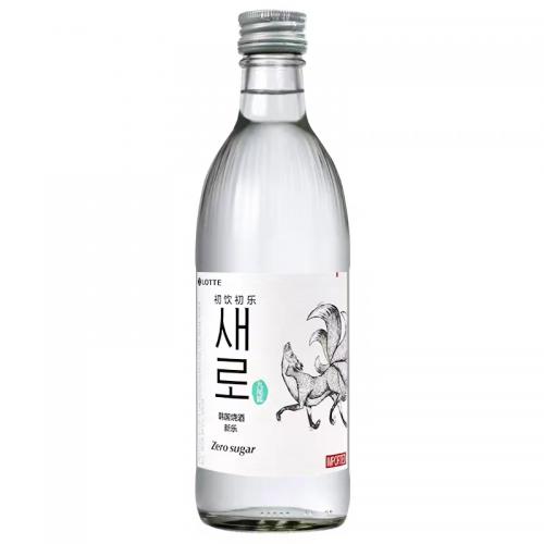 乐天初饮初乐新乐无糖九尾狐烧酒（16%VOL）375ml*20瓶/件